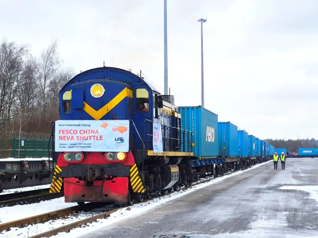 Первый прямой жд сервис из Китая в Санкт-Петербург